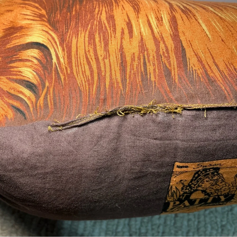 Long Hair Dachshund Pillow by Patty Reed Designs Collection